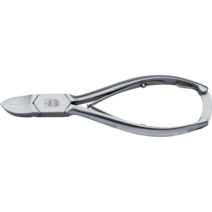 ERBE Nagelzange, selbstöffnend, justierbare Doppelfeder, 22 mm Schneidenlänge, rostfreier Edelstahl, originale Solinger Qualität