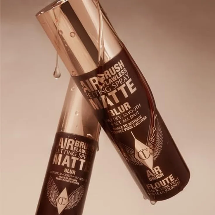 Charlotte Tilbury Airbrush Flawless Setting Spray Matte Blur, Fixierspray & Fixierpuder, 34 ml – Bild 4