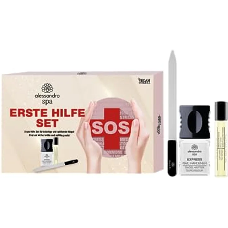 alessandro SOS NAGELPFLEGE SET - für brüchige und splitternde Nägel