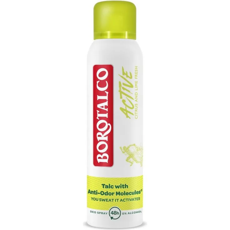 Borotalco Deo-Roller Deodorant Spray, Zitrusduft Active, 150ml