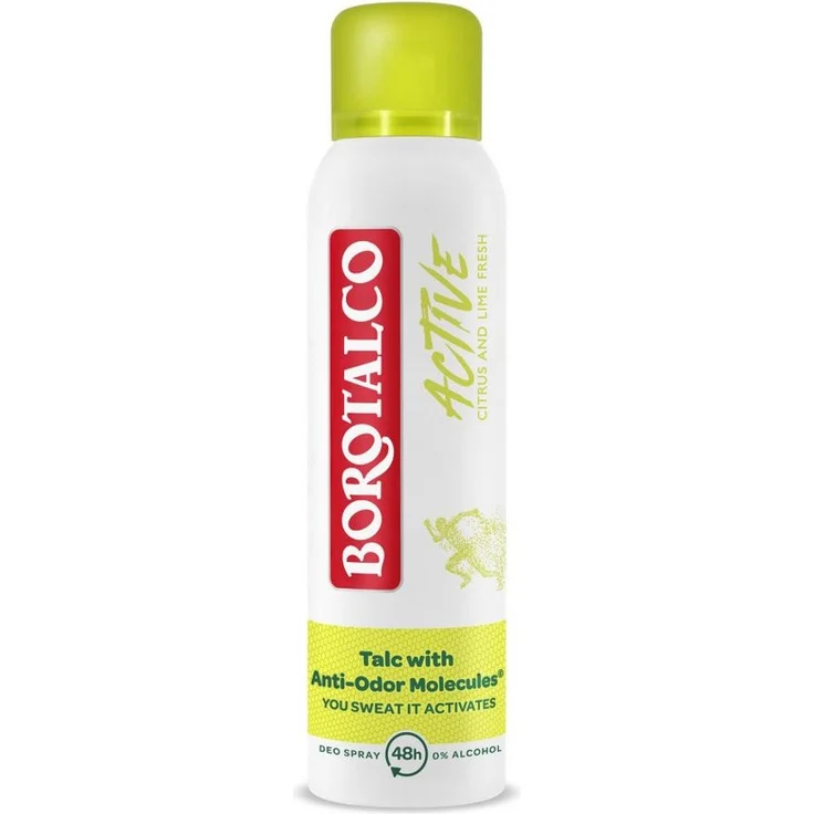 Borotalco Deo-Roller Deodorant Spray, Zitrusduft Active, 150ml