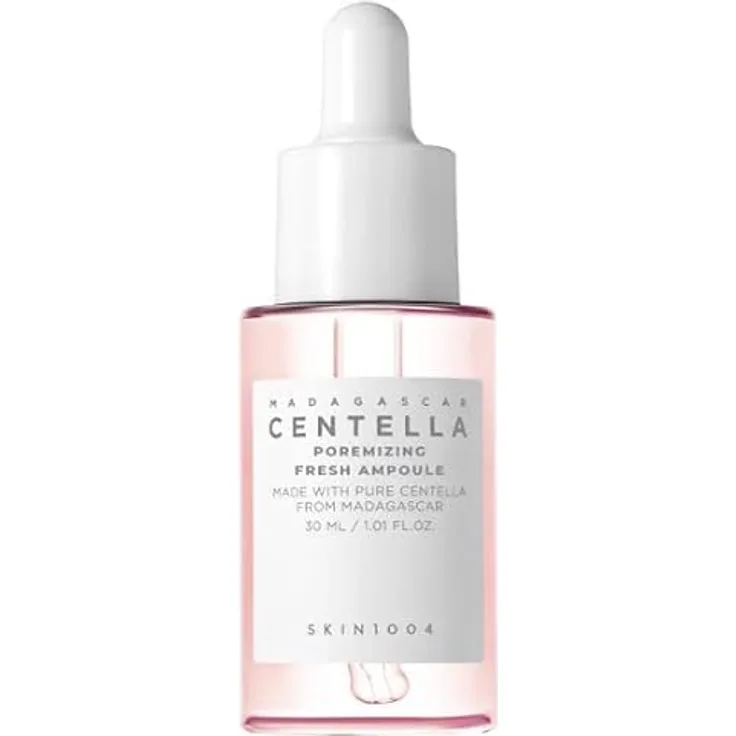 SKIN1004 Madagascar Centella Poremizing Fresh Ampoule, entgiftendes Gesichtsserum zur Straffung der Haut und Verfeinerung der Poren, 30 ml