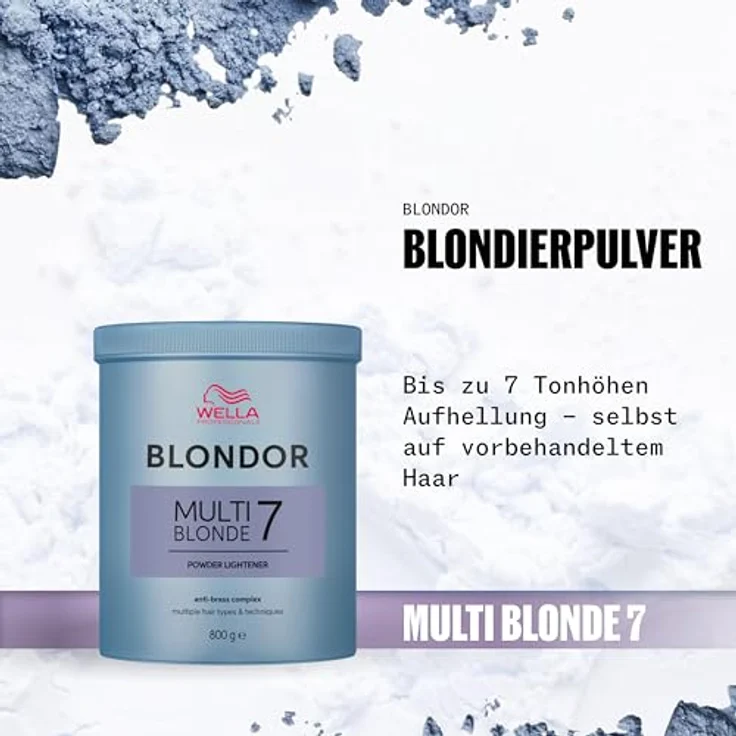 Wella Professionals Blondor Multi Blonde Puder zur Haaraufhellung 800 g – Bild 3