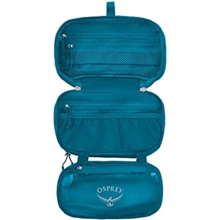 Osprey Ultralight Zip Organizer 2, Necessaire für Körperpflege und Erste Hilfe, blau, 2 l – Bild 5