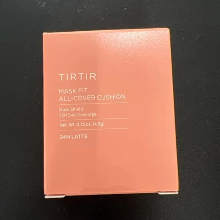 TIRTIR Mask Fit Aura Cushion Mini, mattierendes Make-up im Schwämmchen, Farbton 24N Latte, 4.5 g – Bild 8