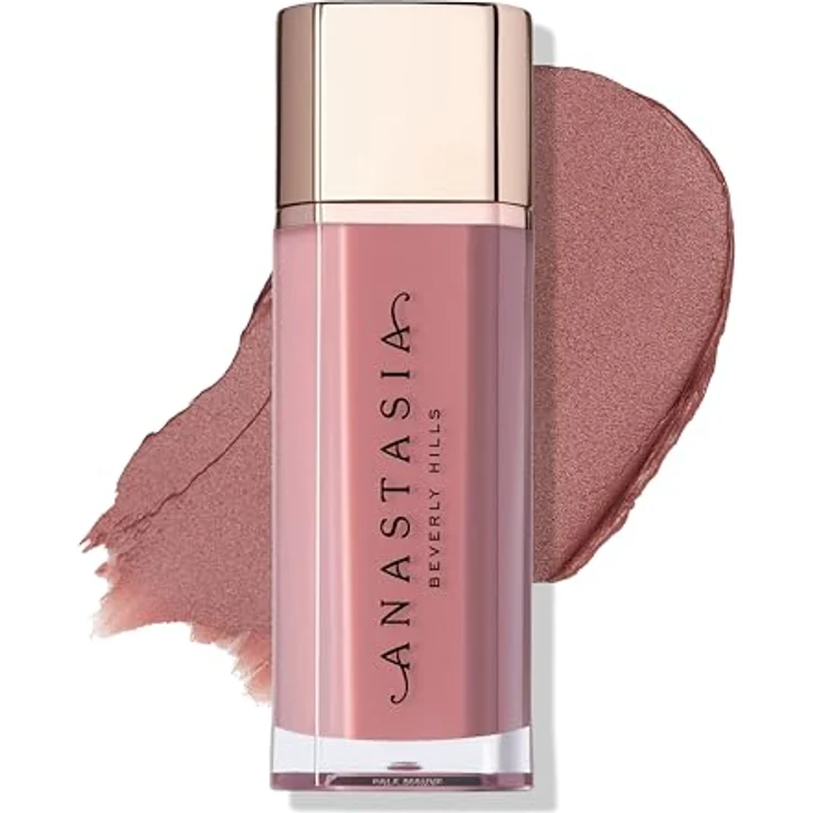 Anastasia Beverly Hills Lip Velvet Lipgloss, hochpigmentiertes Lippenmousse mit True-Matte-Finish und Cushion-Effekt, 3,5 g, Pale Mauve – Bild 1