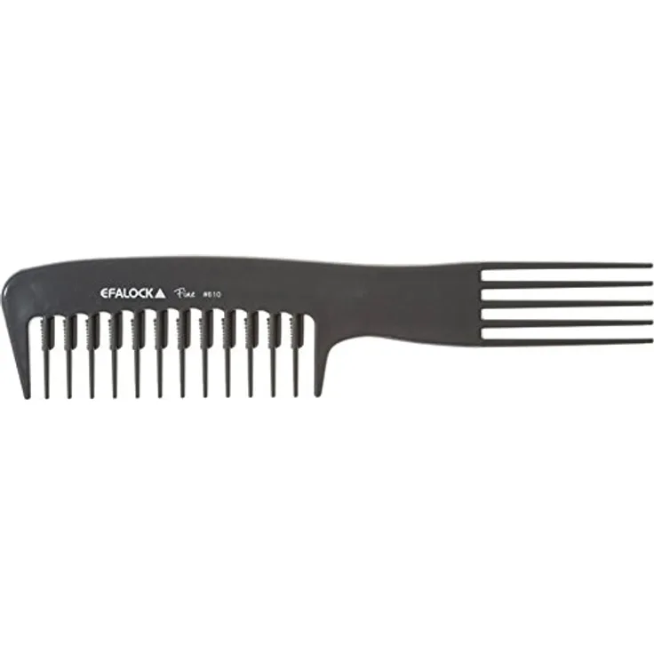 Efalock Professional Fine Griffkamm spezial, 2er Pack, (2x 1 Stück)