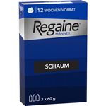 Regaine Männer Schaum: 3-Monatspackung mit 50 mg/g Minoxidil, stoppt erblich bedingten Haarausfall bei Männern und regt das Haarwachstum an, 3 x 60 g