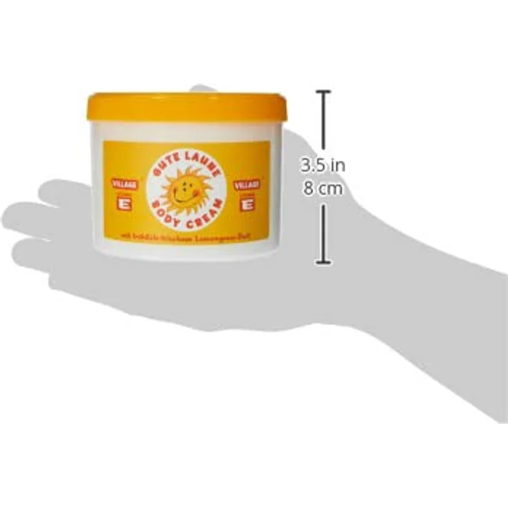 Village Vitamin E Körpercreme Gute Laune 500 ml  – Bild 3