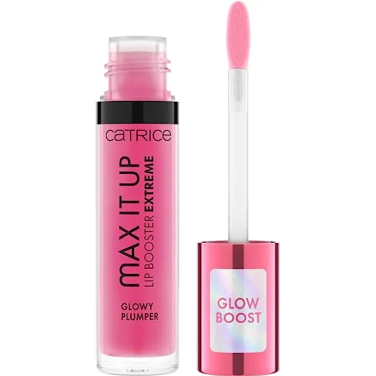 Catrice Max It Up Lip Booster Extreme, Nr. 040, Pink, pflegend, Extremes Volumen, Färbeeffekt, natürlich, glänzend, vegan, ohne Parabene, ohne Mikroplastikpartikel, Nanopartikel frei, 1er Pack (4ml) – Bild 2