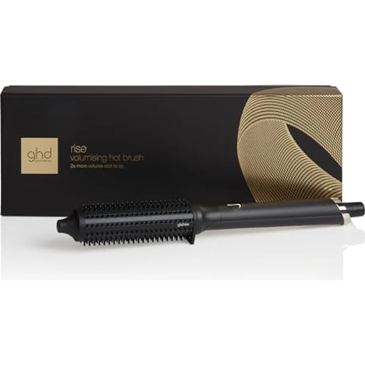 ghd rise - Professionelle elektrische Volumenbürste, Styler, Lockenstab für alle Haartypen, Ultra-Zonen-Technologie, Schwarz – Bild 3