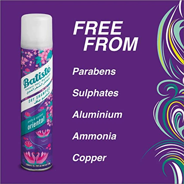 Batiste Dry Shampoo Pretty&Opulent Oriental 200 ml – Bild 8