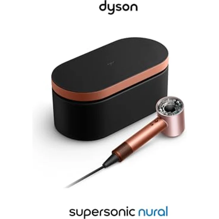 Dyson Supersonic Nural™ Haartrockner, Amber Silk, mit Air Multiplier™ Technologie und intelligenten Aufsätzen für haarschonendes Trocknen – Bild 2