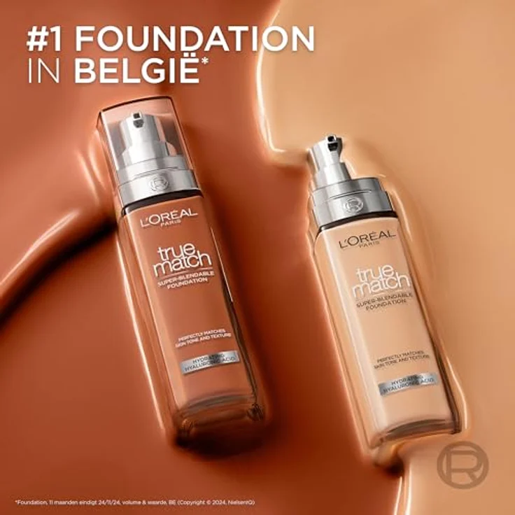 L’Oréal Paris True Match Flüssiges Make-Up, Farbton 4.5 N True Beige, 30 ml, für eine perfekte Hauteinheitlichkeit und Deckkraft – Bild 6