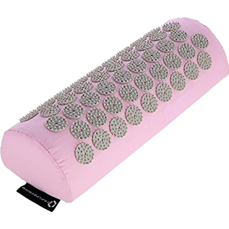 HMS Premium Akupressurmatte Rosa Set mit Kissen, 15444 Akupressur-Spitzen für optimale Massage, handlich und waschbar – Bild 8