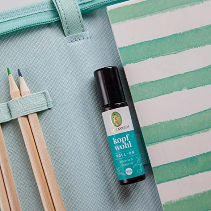 Primavera Kopfwohl Bio Gesicht Roll-On 10 ml – Bild 3