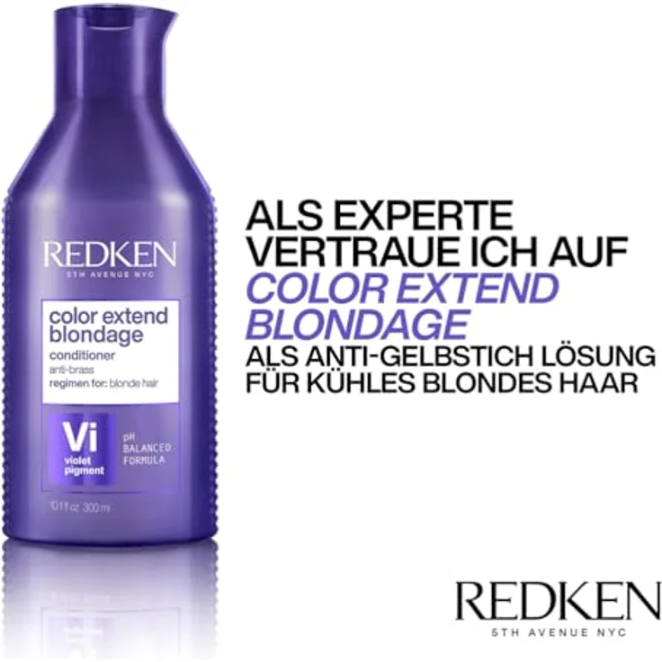 Redken Conditioner Haircare Color Extend Blondage Conditioner 300 ml – Bild 5