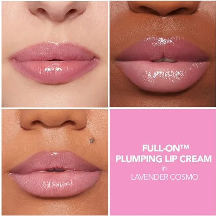 BUXOM Full-On Plumping Lip Cream Lipgloss 4,2 ml, glitzerfreies Lipgloss mit aufpolsternder Wirkung, Farbe: Lavender Cosmo – Bild 2
