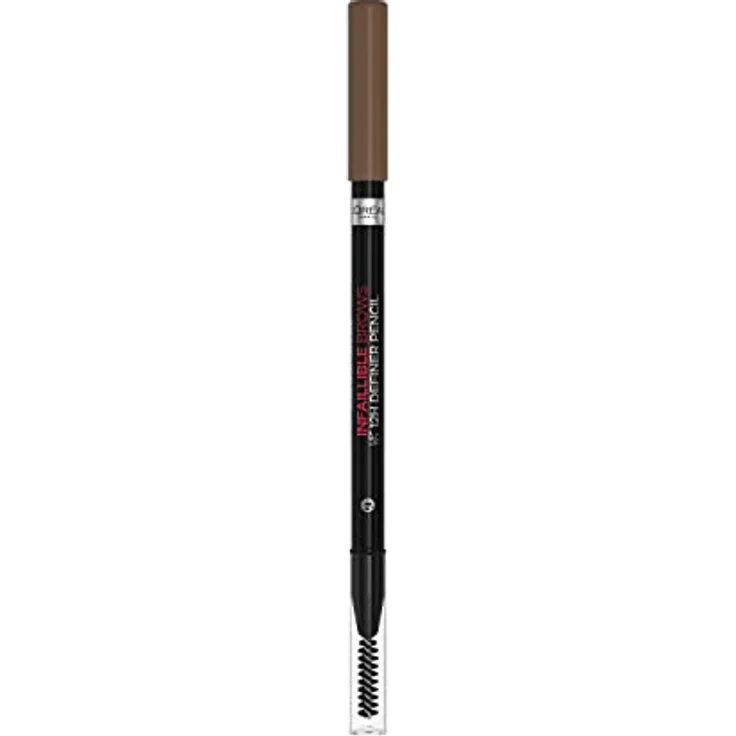 L'Oréal Paris Infaillible Brows 12H Brow Definer Pencil 3.0 Brunette für perfekt geformte und präzise definierte Augenbrauen, 1ml