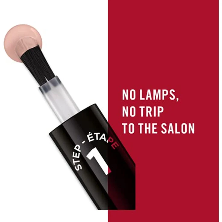 Rimmel London Super Gel By Kate STEP1 Nagellack 12 ml Farbton 071 Guilty Pleasure – Bild 4