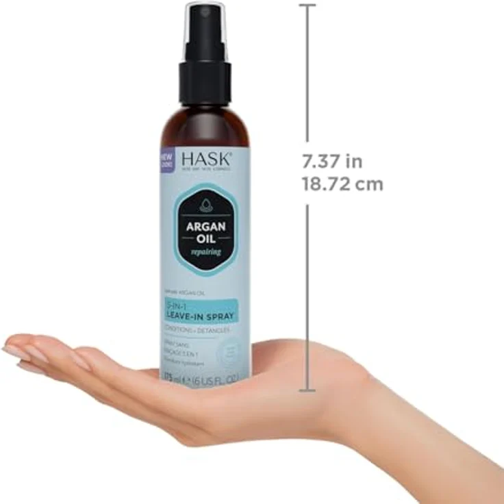 Hask Argan Oil 5-in-1 Leave-in Spray Conditioner 175 ml – Bild 9