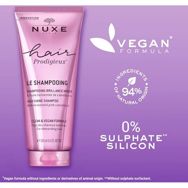 Nuxe High Shine Shampoo 200 ml, Glänzendes Haar dank spezieller Formel – Bild 5