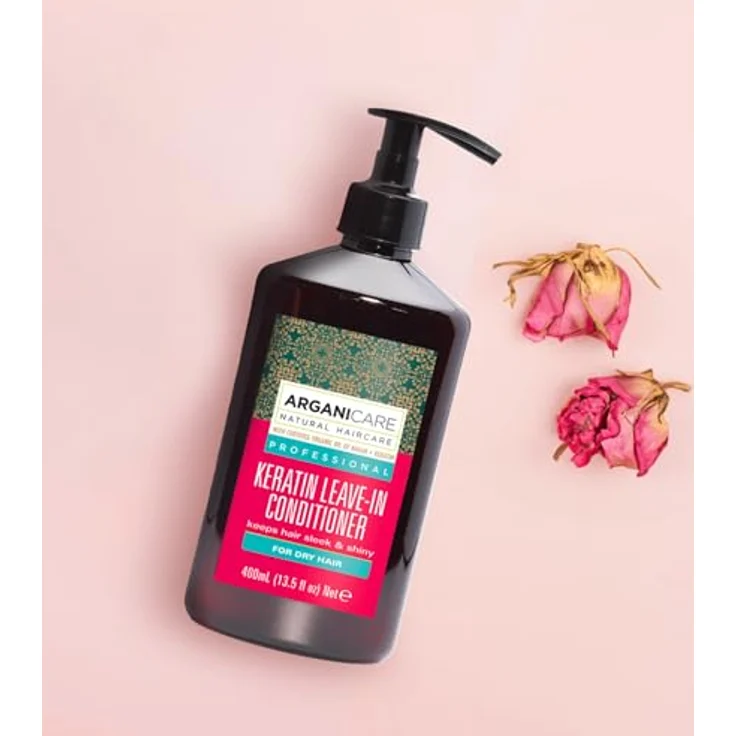 ArganiCARE Conditioner ohne Ausspülen Keratin For Dry Hair 400 ml – Bild 3