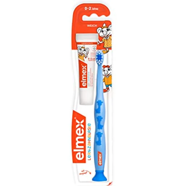 elmex Lern-Zahnbürste 1 St Zahnbürste – Bild 2