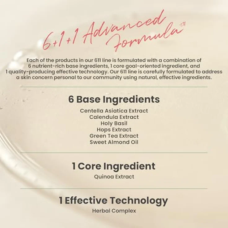 AXIS-Y 6+1+1 Advanced Formula Quinoa One-Step Balanced Gel Cleanser, Gesichtsreinigung für empfindliche Haut, 180 ml, feuchtigkeitsspendend und beruhigend – Bild 5