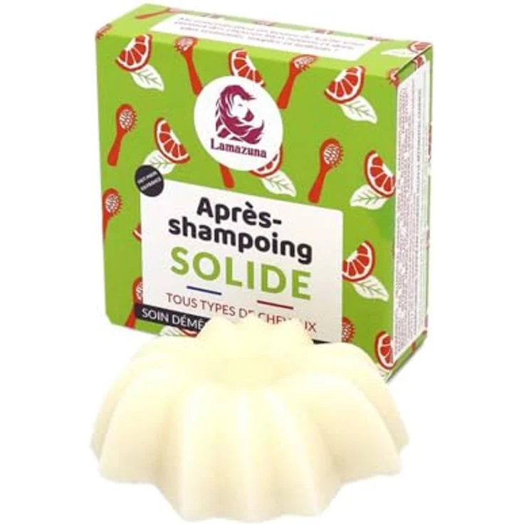 Lamazuna Organic Feste Pflegespülung für alle Haartypen 74 ml – Bild 2