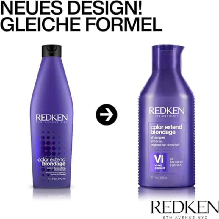 Redken Shampoo Haircare Color Extend Blondage Shampoo 300 ml – Bild 2