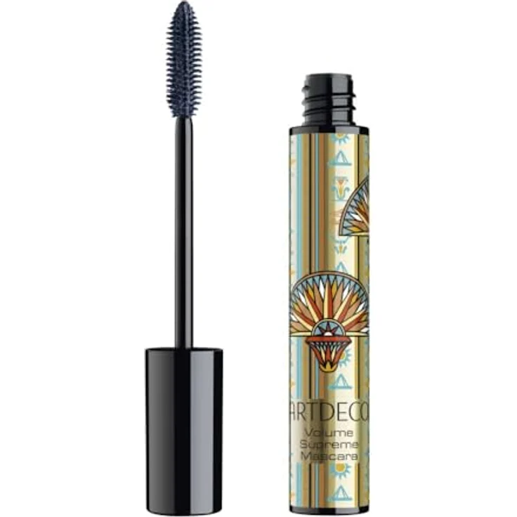 ARTDECO Volume Supreme Mascara, blue-black 15 ml, wischfest mit intensivem Volumen und Gummibürste – Bild 1