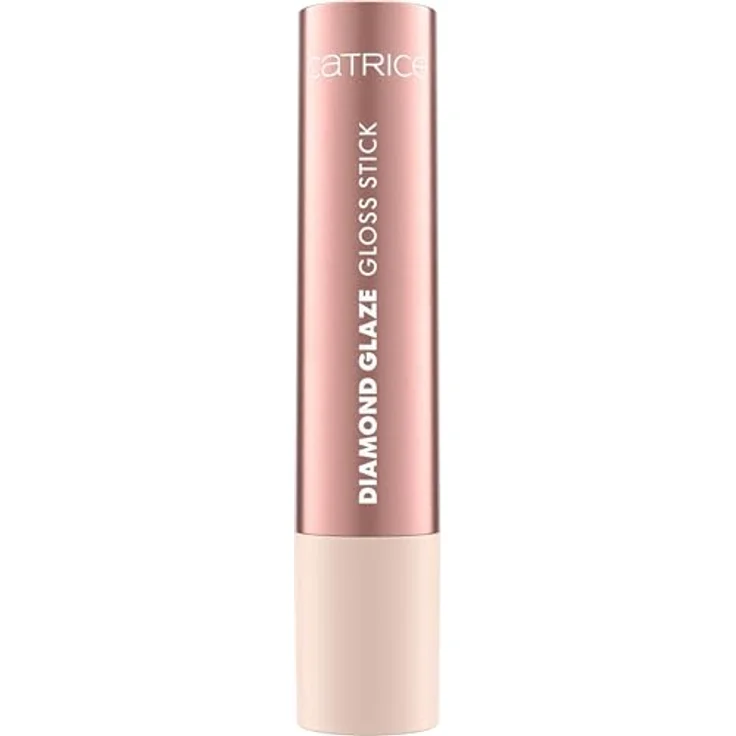 Catrice Diamond Glaze Gloss Stick, Lippenstift mit Korallton und goldenem Schimmer, 1,6 g – Bild 2