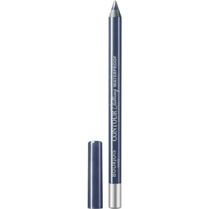 Bourjois Paris Contour Clubbing Bleistift Augen wasserdicht, gleitende und weiche Textur, Formel mit Jojobaölen, Nr. 76 Blue Soir, 1,2 g