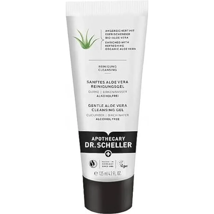 DR. SCHELLER Sanftes Aloe Vera-Reinigungsgel, 125ml