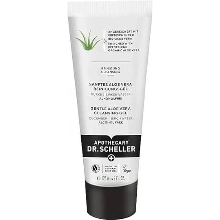 DR. SCHELLER Sanftes Aloe Vera-Reinigungsgel, 125ml – Bild 1