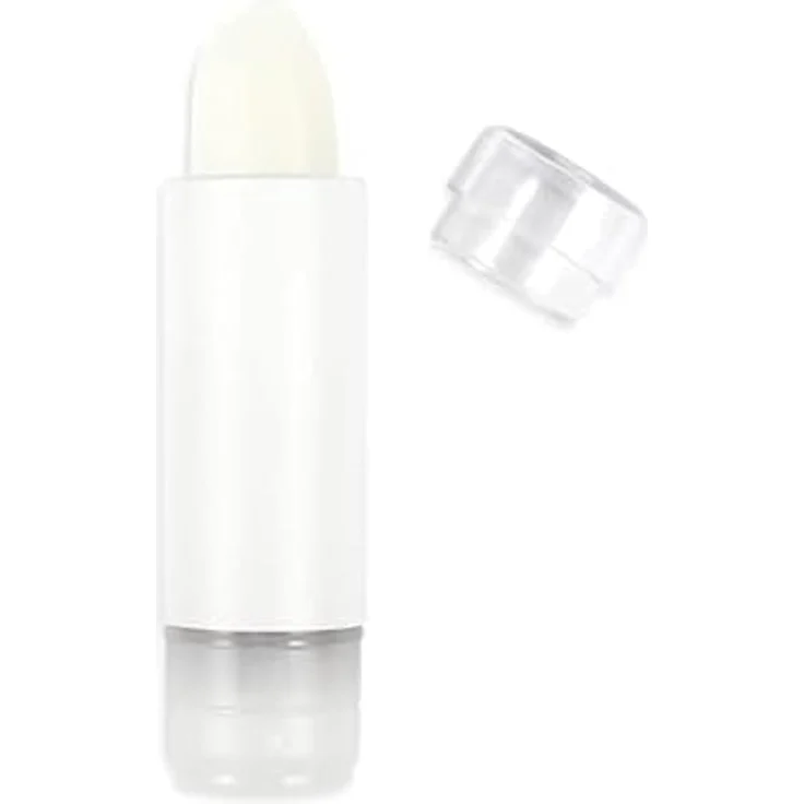 Zao Refill Lip Balm Stick, pflegender Lippenbalsam mit pflanzlichem Squalen, Bio-Kokosöl und Bio-Sheabutter, 3,5 g – Bild 1