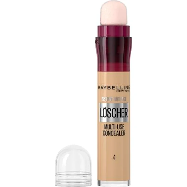 Maybelline New York Abdeckstift, Instant Anti-Age Effekt Concealer, Löscher Mit Mikro-Lösch-Applikator, Nr. 04 Honey, 6,8 Ml – Bild 2