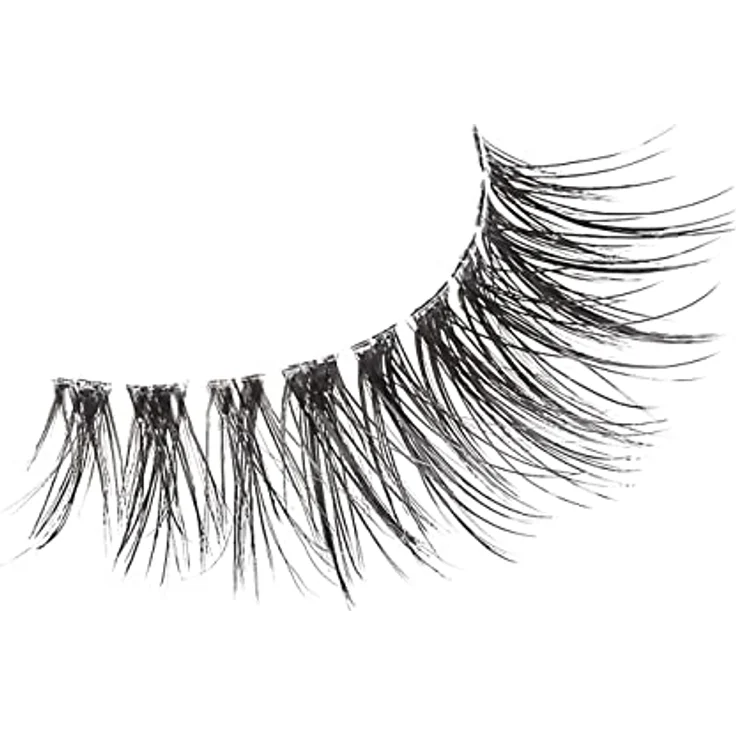 KISS Lash Couture Naked Drama Collection 4 Paar künstliche Wimpern, Ruffle, volle und flauschige Faux Mink Fake Lashes mit flexiblem KISS Wimpernband, inklusive Wimpernkleber – Bild 4