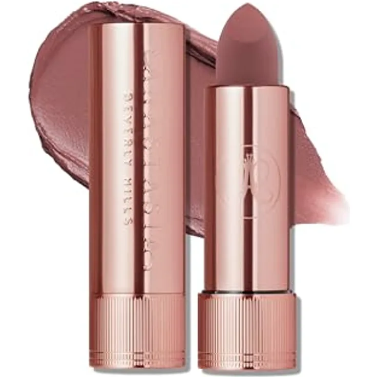 Anastasia Beverly Hills Matte & Satin Lipstick, hochpigmentierter Lippenstift mit präziser Spitze, 3 g