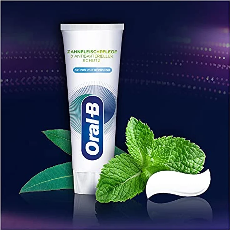 Oral-B Zahnfleischpflege & Antibakterieller Schutz Gründliche Reinigung Zahncreme 75 ml – Bild 2