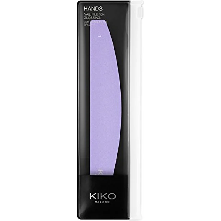 KIKO Milano Nail File 104 - Glossing Buffer | Professionelle Polier- Und Buffing-Feile Für Natürliche Nägel, rosa/weiß – Bild 2