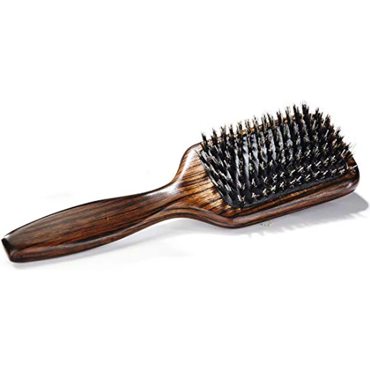 Genuine Haircare CARE BRUSH TRAVEL - 100% Wildschweinborsten Bürste - Für alle Haartypen, Handmade in Germany – Bild 3