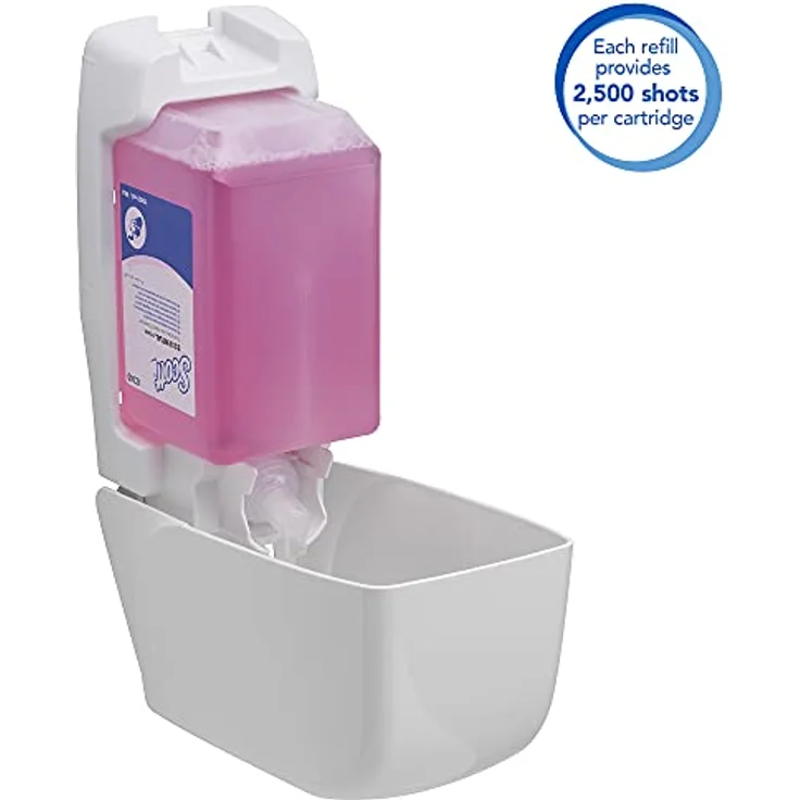 Kimberly-Clark Kleenex Handseife Nachfüllpackung, 6000 ml, ideal für stark frequentierte Waschräume mit hoher Kapazität von 2500 Portionen pro Liter – Bild 3