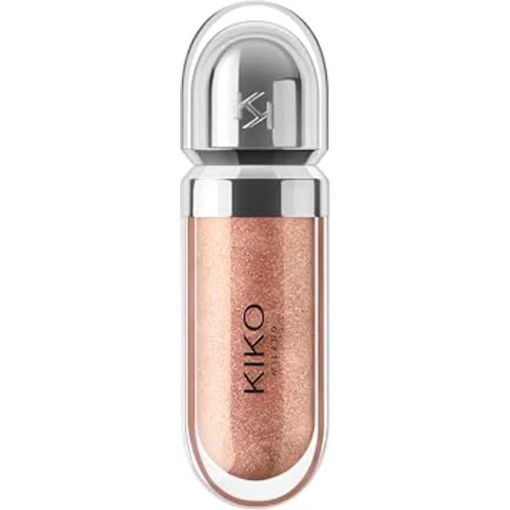KIKO Milano 3D Hydra Lipgloss, hydratisierendes Lipgloss mit 3D-Effekt, Farbton 18 Golden Sparkle, 6.5 ml – Bild 2