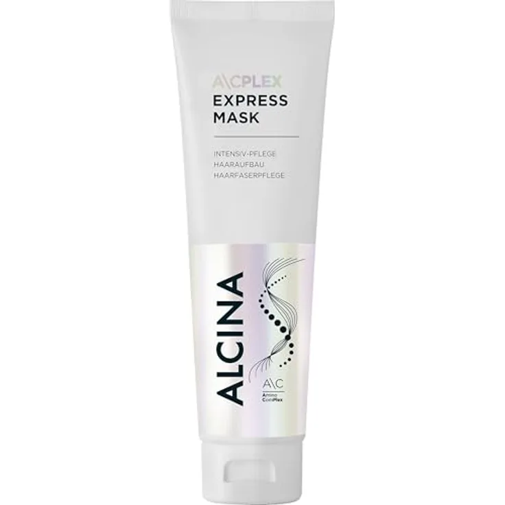 Alcina AC PLEX Express Mask 150 ml, Intensivpflege für trockenes Haar mit AminoComPlex und reparierenden Wirkstoffen