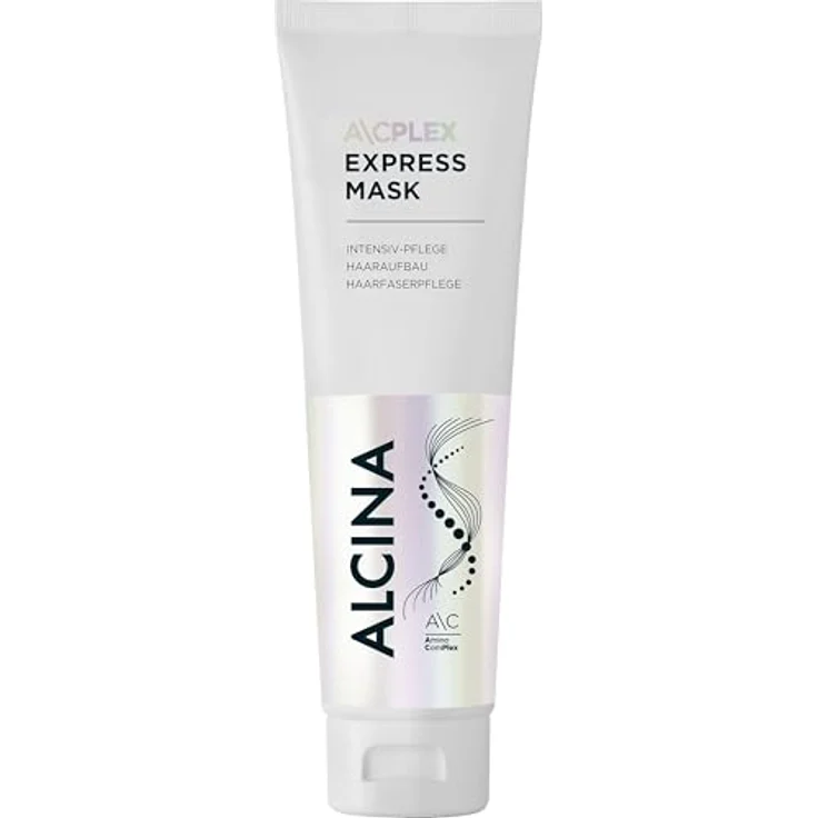 Alcina AC PLEX Express Mask 150 ml, Intensivpflege für trockenes Haar mit AminoComPlex und reparierenden Wirkstoffen