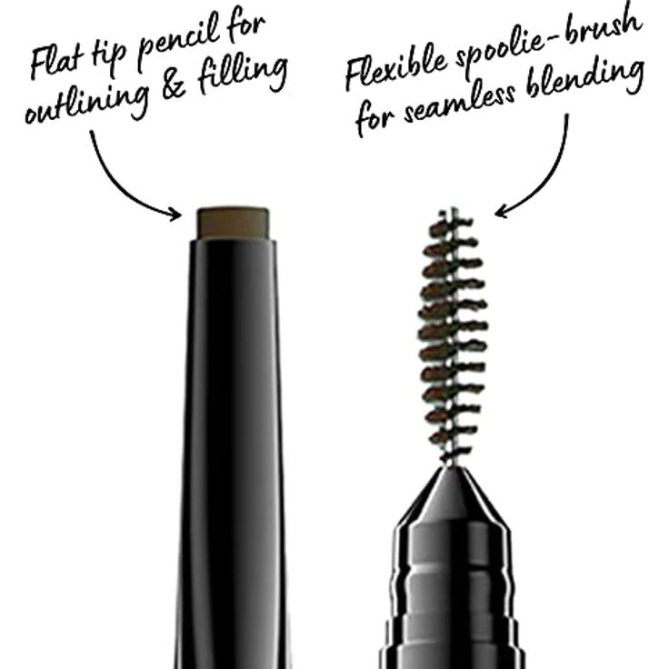 NYX Precision brow pencil taupe Augenbrauenstift taupe – Bild 2