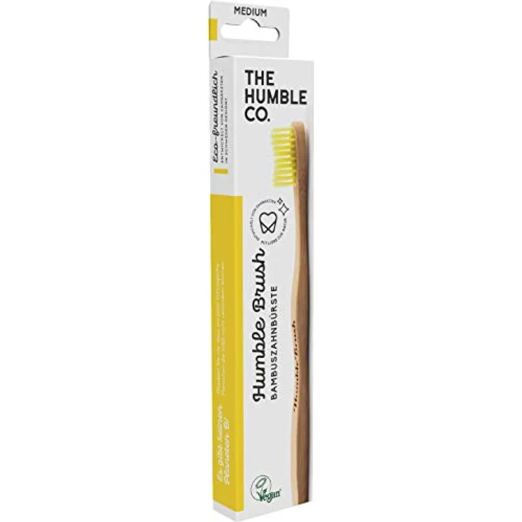 The Humble Co. Pflege Zahnpflege Humble Brush Zahnbürste Gelb  – Bild 6