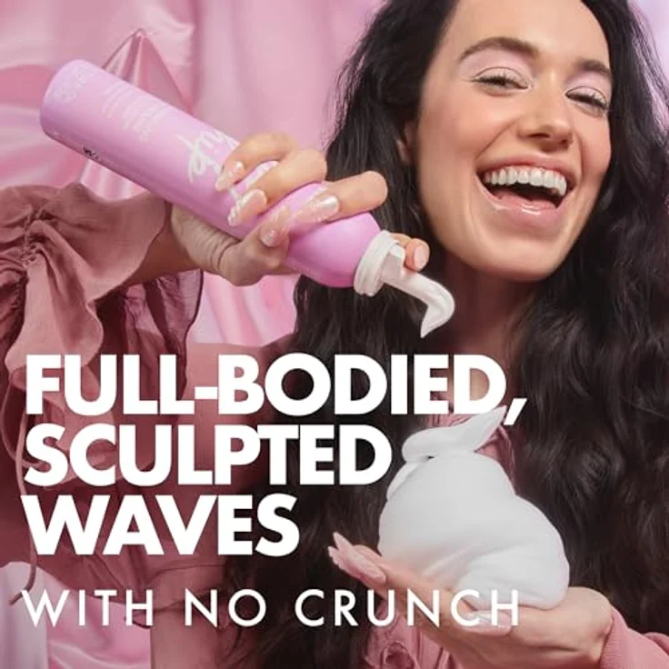 Umberto Giannini Dreamy Waves Styling Mousse, 200 ml - für voluminöse, frizzfreie Wellen mit ganztägigem Halt – Bild 2